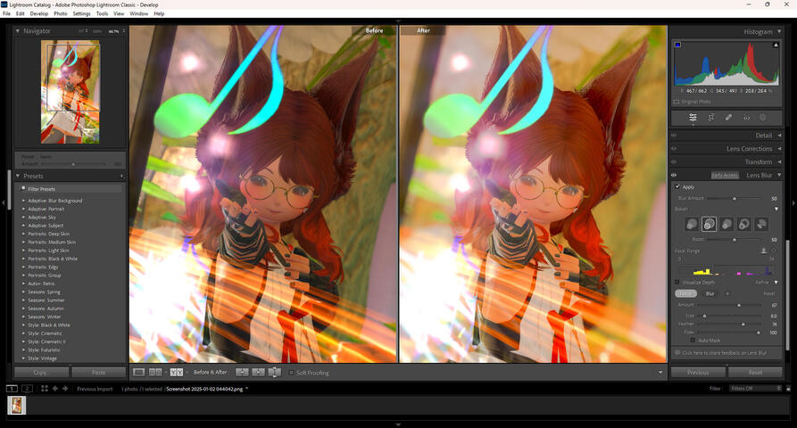 Post Processing using Adobe Lightroom